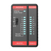 HABOTEST TESTER KABLI RJ11 RJ45 DO TELEFONÓW I KOMPUTERÓW POMIAR POŁĄCZENIA