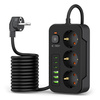 TECH-PROTECT LISTWA ZASILAJĄCA Z USB I TYP C DO TELEFONÓW TELEWIZORÓW 200CM
