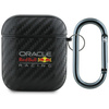 RED BULL ETUI CASE Z LOGO PU CARBON DO AIRPODS 1 2 OCHRONA I KOMPAKTOWOŚĆ
