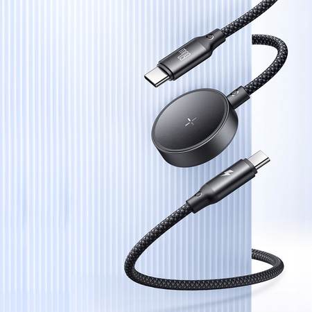 MCDODO ŁADOWARKA INDUKCYJNA DO SAMSUNG GALAXY WATCH 2W1 KABEL USB-C LAPTOP