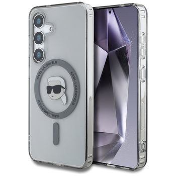 KARL LAGERFELD ETUI HARD CASE DO SAMSUNG GALAXY S25 Z PRINTEM KARL HEAD