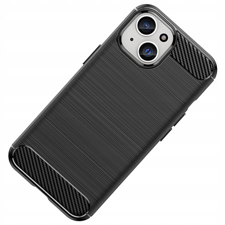 HURTEL CARBON CASE ETUI DO IPHONE 15 ELASTYCZNE Z WZOREM KARBONOWYM