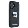 KARL LAGERFELD ETUI HARDCASE DO IPHONE 16 6.1 MONOGRAM KARL HEAD PIN BLACK