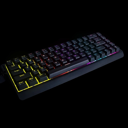 Klawiatura gamingowa Wozinsky WKGP-1165 mechaniczna podświetlana RGB - czarna