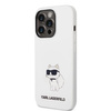 Karl Lagerfeld KLHCP14LSNCHBCH iPhone 14 Pro 6,1" hardcase biały/white Silicone Choupette