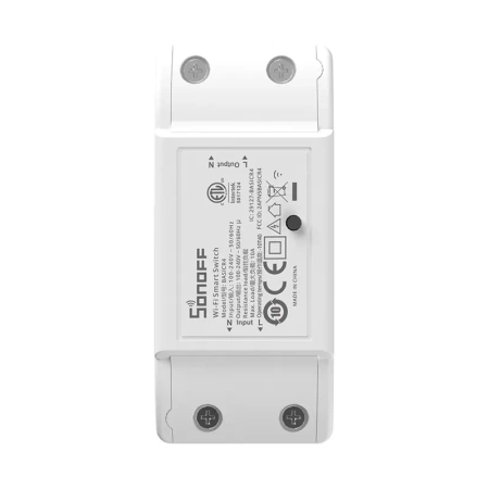 SONOFF PRZEŁĄCZNIK WIFI 10A DO SMART HOME ESP32 BEZPIECZNE ZDALNE WŁĄCZANIE