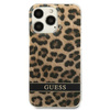 Guess GUHCP13LHSLEOW iPhone 13 Pro / 13 6,1" brązowy/brown hardcase Leopard