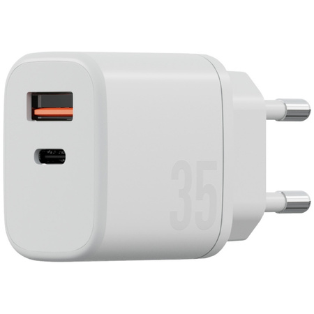 ENERGEA ŁADOWARKA SIECIOWA BAZIC GOPORT VEOX DO TELEFONÓW USB-C 1xUSB-A
