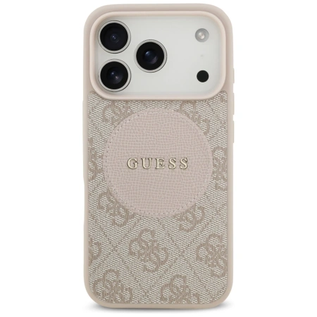 GUESS ETUI 4G CIRCLE CLASSIC LOGO DO IPHONE 17 PRO MAGSAFE POKROWIEC