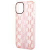 Karl Lagerfeld KLHCP14MHKLSPCP iPhone 14 Plus 6,7" hardcase różowy/pink Mono Vertical Stripe