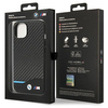 Etui BMW BMHCP13M22NBCK na iPhone 13 - czarne Leather Carbon