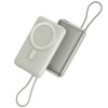 PowerBank Bazic Fusion Mag 10000mAh      MagSafe kabel USB-C szary