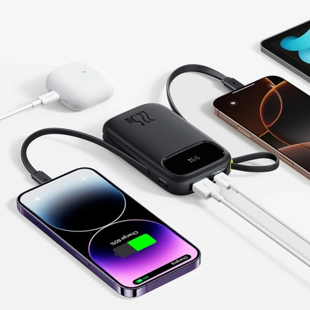 BASEUS POWERBANK ENERFILL FC31 10000MAH 22.5W Z WYŚWIETLACZEM CYFROWYM