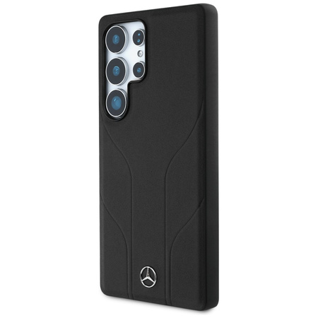 MERCEDES ETUI LEATHER DEBOSSED LINES DO SAMSUNG GALAXY S25 ULTRA MODNE ETUI