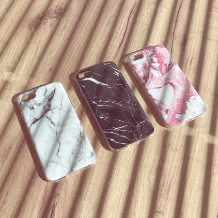 WOZINSKY POKROWIEC ŻELOWY DO SAMSUNG GALAXY M51 Z MARMURKIEM OCHRONNY