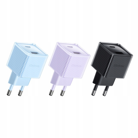 MCDODO FAST PHONE CHARGER POWER ADAPTER 2X USB USB-C 33W GAN BLUE