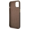 Guess GUHCP14SHG4SHW iPhone 14 6,1" brązowy/brown hard case 4G Vintage Gold Logo