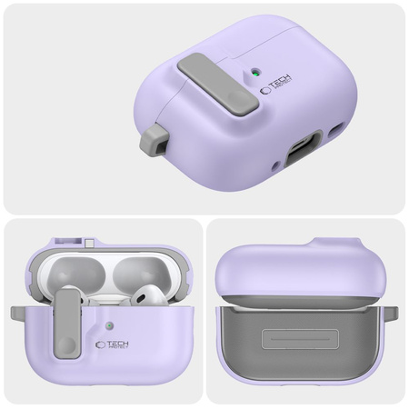 TECH-PROTECT POKROWIEC SLIM HOOK DO APPLE AIRPODS PRO 1 2 WYJĄTKOWA OCHRONA