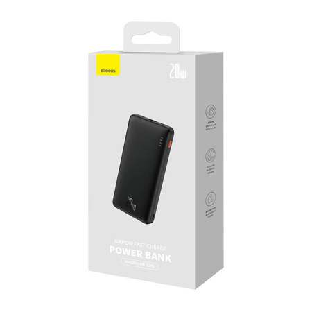 BASEUS POWERBANK AIRPOW 10000MAH 20W DO IPHONE ANDROID Z SZYBKIM ŁADOWANIEM