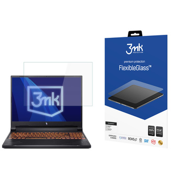 3MK FLEXIBLEGLASS SZKŁO HYBRYDOWE DO ACER NITRO V 16 ANV16-41 DO 17 CALI