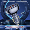 USAMS ŁADOWARKA SAMOCHODOWA 2xUSB 1xUSB-C 80W DO TELEFONÓW ZŁĄCZE USB-C