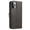 Magnet Case etui Huawei Mate 50 Pro pokrowiec z klapką portfel podstawka czarne