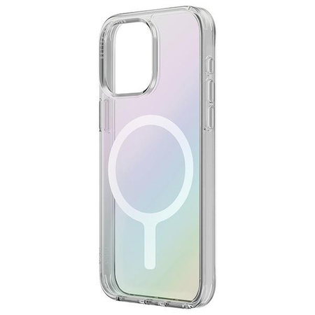 UNIQ etui LifePro Xtreme iPhone 15 Pro Max 6.7" Magclick Charging opal/iridescent