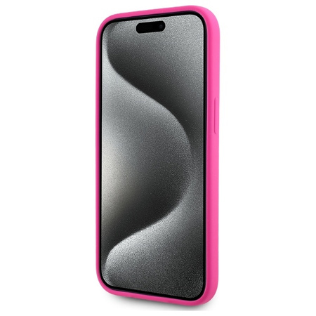 KARL LAGERFELD ETUI DO IPHONE 15 6.1 HARDCASE SILICONE KARL HEAD DO MAGSAFE
