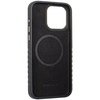 Audi Genuine Leather MagSafe iPhone 15 Pro 6.1 czarno-czerwony/black-red hardcase AU-TPUPCMIP15P-R8/D3-RD