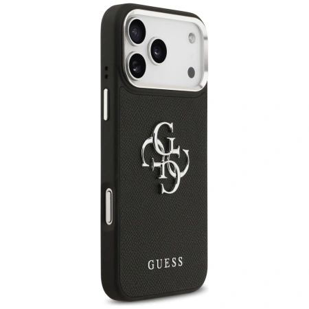 GUESS ETUI GRAINED BIG 4G CLASSIC LOGO DO IPHONE 17 PRO MAX ELEGANCKIE