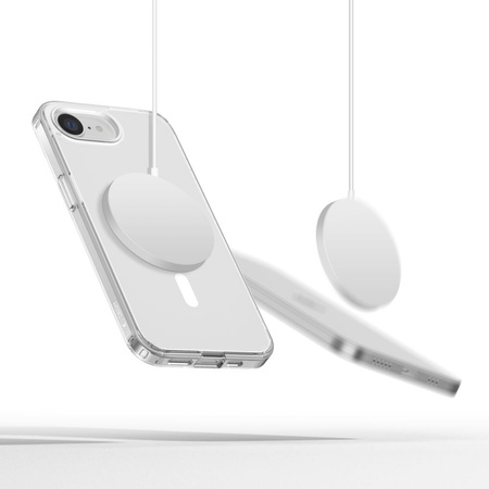 TECH-PROTECT FLEXAIR HYBRID MAGSAFE IPHONE 16E CLEAR