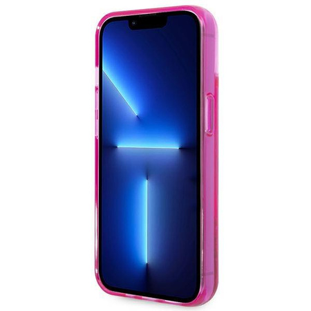 Karl Lagerfeld KLHCP14MLCKVF iPhone 14 Plus 6,7" różowy/pink hardcase Liquid Glitter Elong