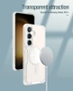 Etui Nillkin Nature Pro pancerne z magnetycznym ringiem do Samsung Galaxy S24 - białe