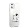 KARL LAGERFELD KLHCN61CFNRC ETUI DO IPHONE 11 6,1 Xr Z WZOREM CHOUPETTE FUN