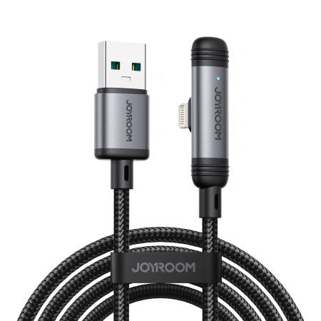 JOYROOM KABEL LIGHTNING 90° 1,2M DO APPLE IPHONE 7 8 X 3A SZYBKIE
