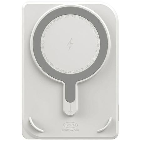 Powerbank Skinarma Nexus Mecha Magnetic  Kick-Stand 5000mAh 20W PD USB-C MagSafe jasno szary