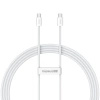 Kabel Baseus Superior Series ll USB-C - USB-C 30W 480Mb/s 2m - biały