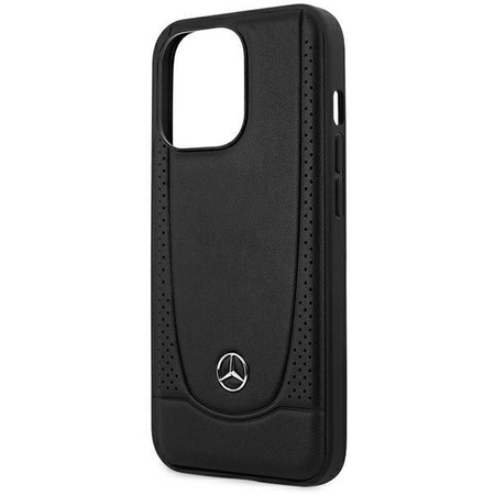 Mercedes MEHCP15XARMBK iPhone 15 Pro Max 6.7" czarny/black hardcase Leather Urban