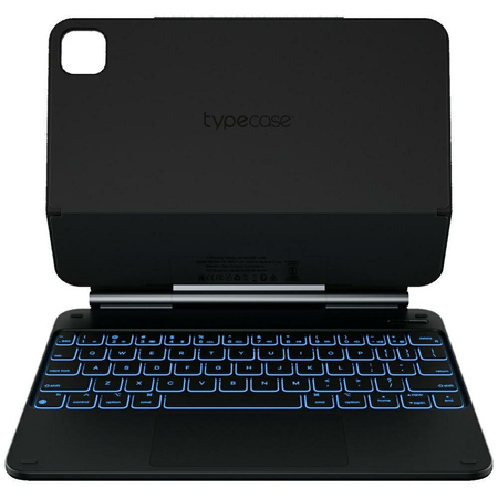 Etui Typecase Edge z klawiaturą do iPad  Air 11" 2024/2025 czarny