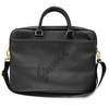 Torba Guess Saffiano Script na laptopa 16" - czarne