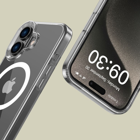 TECH-PROTECT ETUI FLEXAIR HYBRID DO MAGSAFE DO IPHONE 16 ANTYPOWŁOSOWE