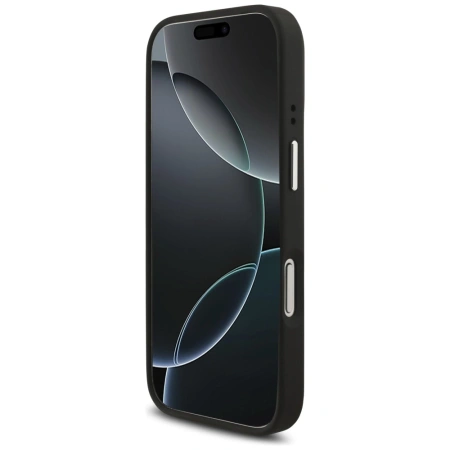 GUESS ETUI DO IPHONE 17 PRO GRANULOWANE LOGO 4G MAGNETYCZNE Z LOGO