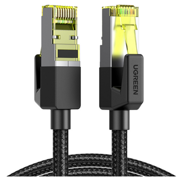 UGREEN KABEL SIECIOWY RJ45 0.5M F/FTP CAT 7 OPLOT DO SZYBKIEGO ŁĄCZENIA