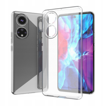 Żelowy pokrowiec etui Ultra Clear 0.5mm Honor 50 SE przezroczysty