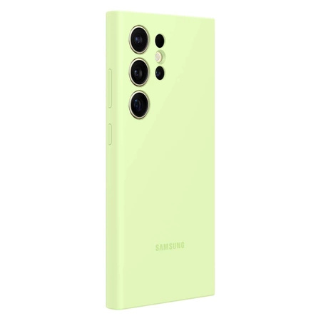 Etui Samsung Silicone Case EF-PS928TGEGWW do Samsung Galaxy S24 Ultra - jasnozielone