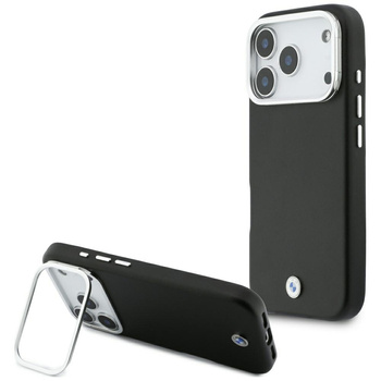 Etui BMW M Sign Metal Logo MagSafe do    iPhone 17 Pro czarny