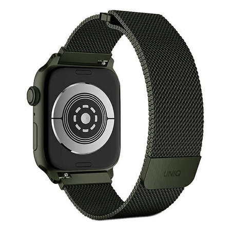 UNIQ pasek Dante Apple Watch Series 4/5/6/7/8/SE/SE2 38/40/41mm Stainless Steel zielony/green