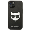 Karl Lagerfeld KLHCP14MSAPCHK iPhone 14 Plus 6,7" hardcase czarny/black Saffiano Choupette Head Patch