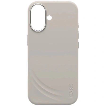 Etui CARE by PanzerGlass FLOW MagSafe na iPhone 17 - beżowy