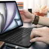 Etui z klawiaturą AMAZINGTHING Minimal Case Keylite Combo na iPad 11" 2025 - czarne